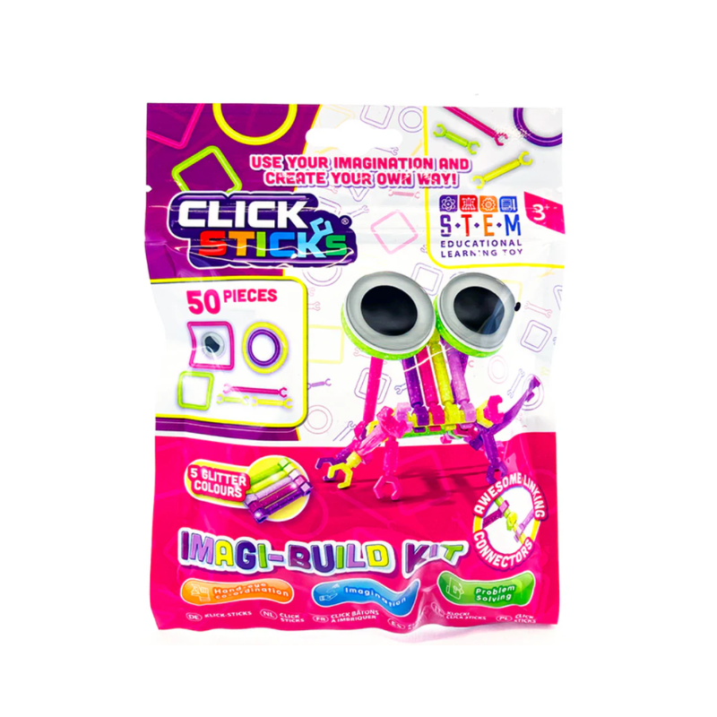 Click Sticks Glitter Set 50pc