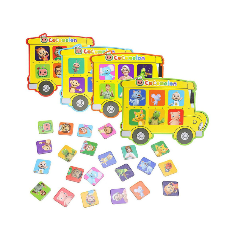 Cocomelon Bus Bingo Game