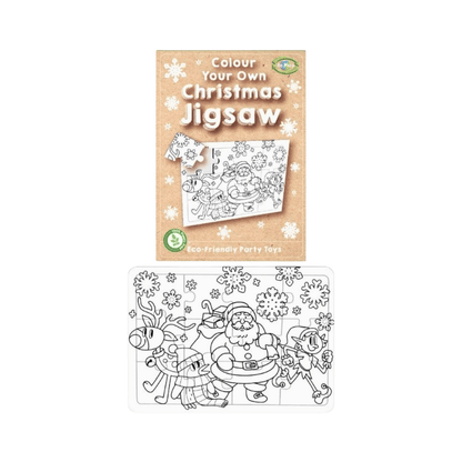 Colour Your Own Christmas Jigsaw