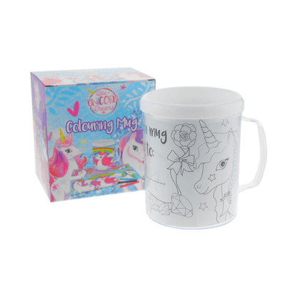 Colouring Mug Unicorn Theme