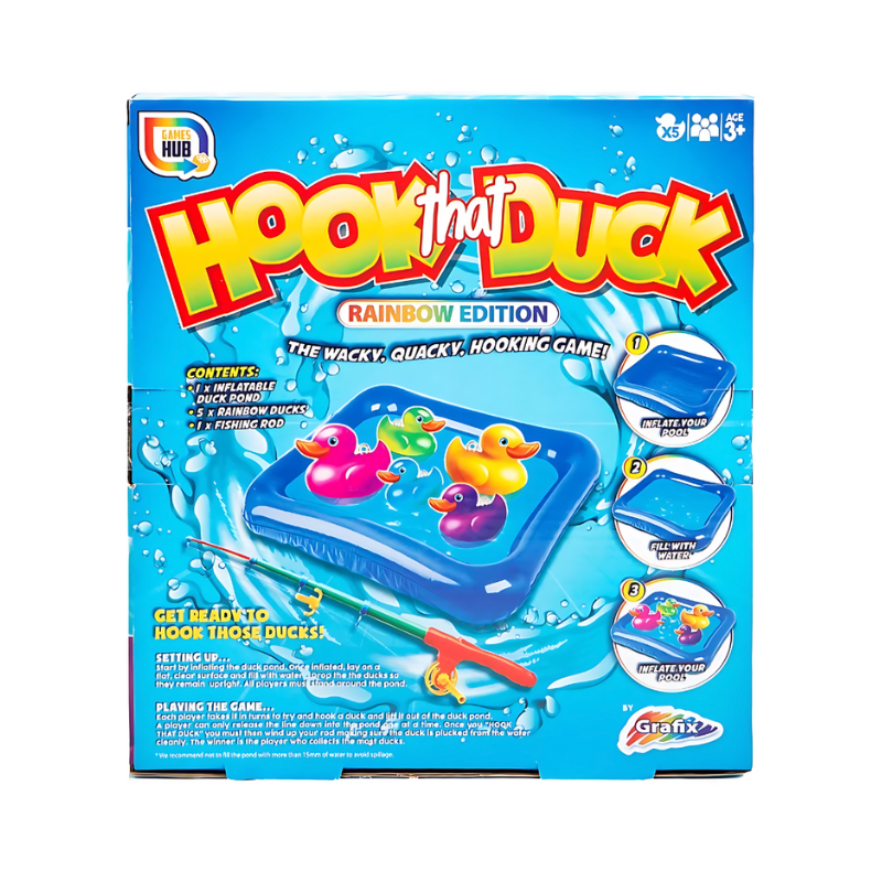 Hook That Duck Rainbow Edition