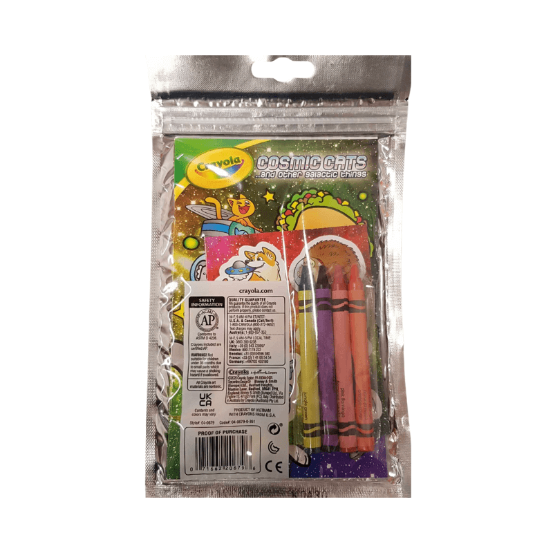 Crayola Cosmic Cats Colouring Pack