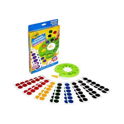 Crayola Washable Pop & Paint Water Colour Palette