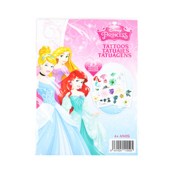 Disney Princess Tattoos 25-Pack