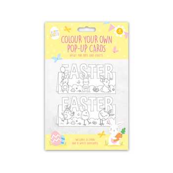 Easter Colour Your Own Cards 8 Pack