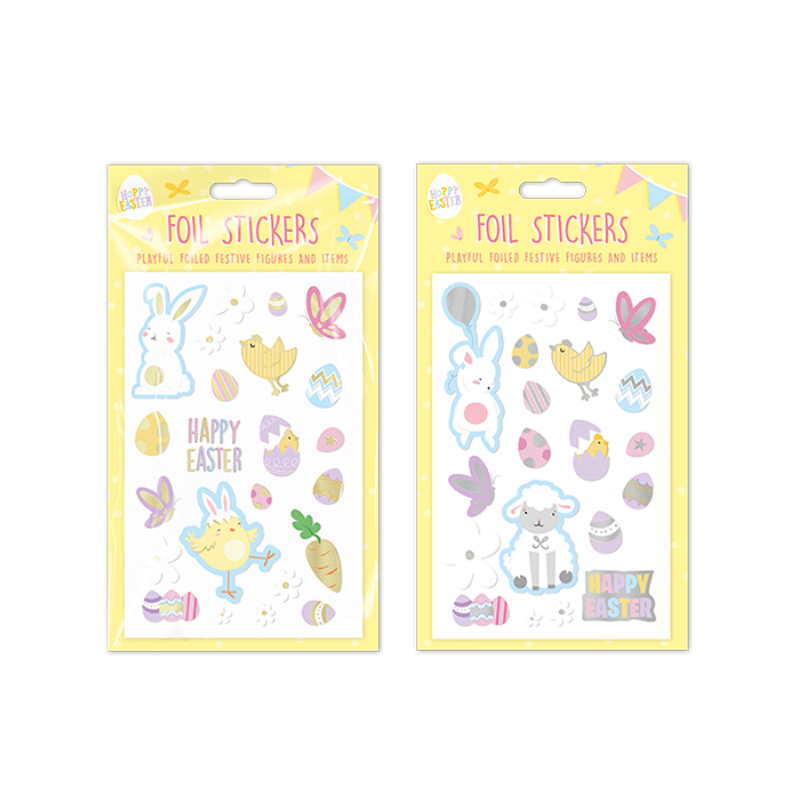 Easter Foil Stickers