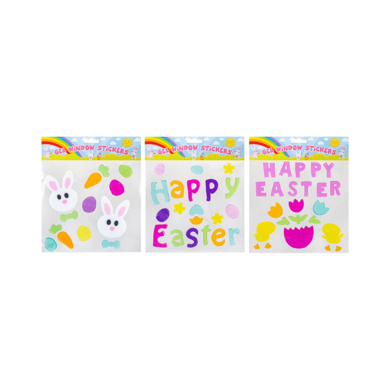 Easter Gel Window Stickers