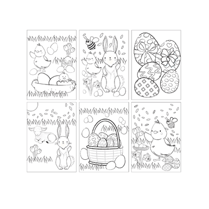 Eco-Friendly Easter Colouring Set