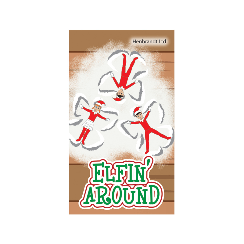 Elfin Around Christmas Notebook