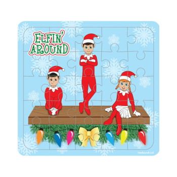 Elfin' Around Mini Jigsaw Puzzle