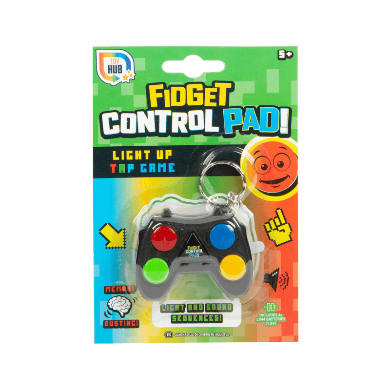 Fidget Control Pad Key Ring