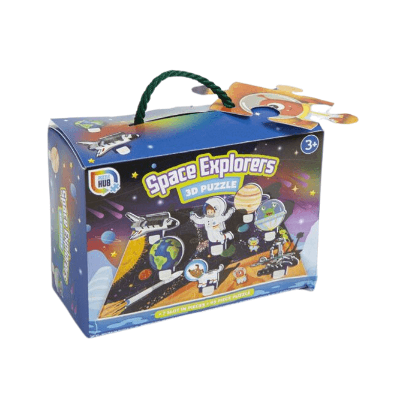 3D Space Explorers Puzzle