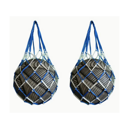 Football Net Carrier 2 Pieces for Footballs, Basketballs or Volleyballs