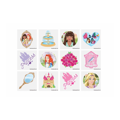 Fun Mini Princess Tattoos