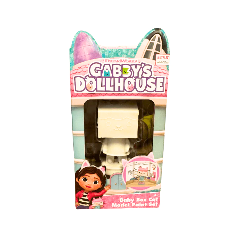 Gabby's Dollhouse Paint Your Own Baby Box Cat