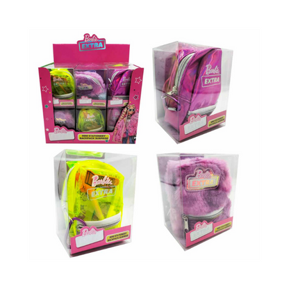 Mattel Barbie Extra Fluffy Stationery Backpack Surprise