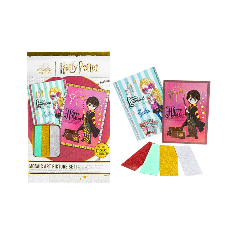 Harry Potter Mosiac Art Picture Set