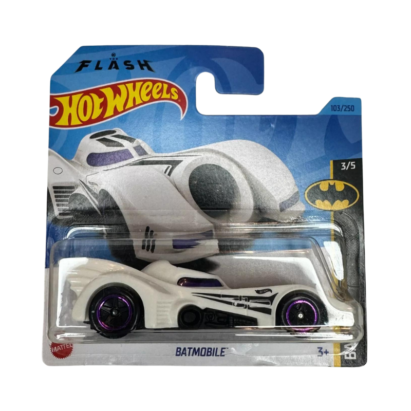 Hot Wheels Batmobile White