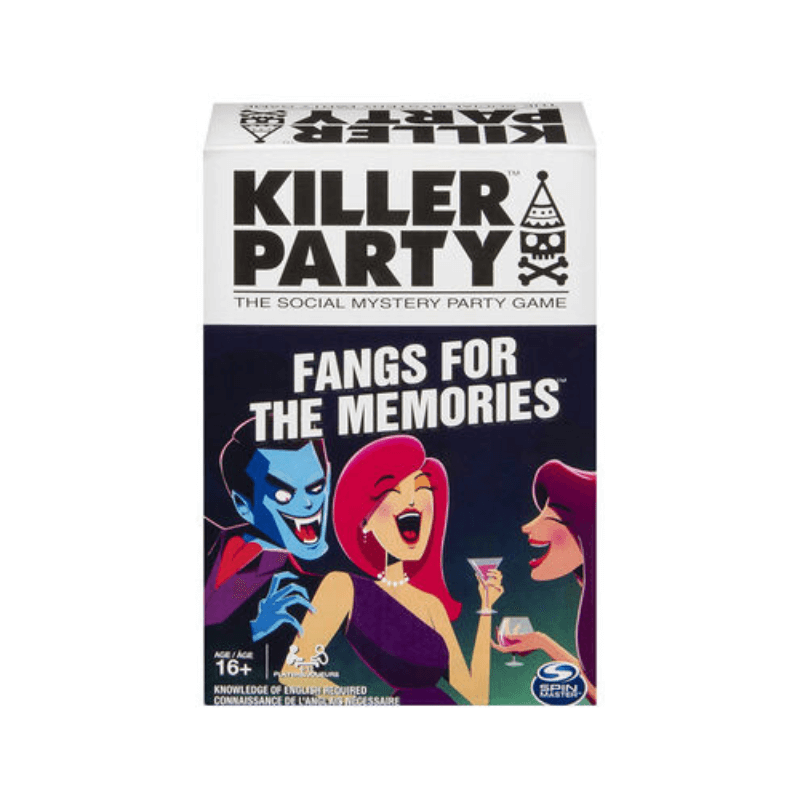 Killer Party Fangs for the Memories Social Mystery Game