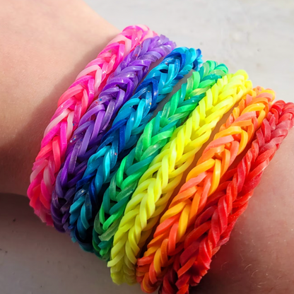 600 Glow In The Dark Loom Bands