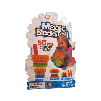 Magic Blocks Ball 50 Pieces Fast Food Series