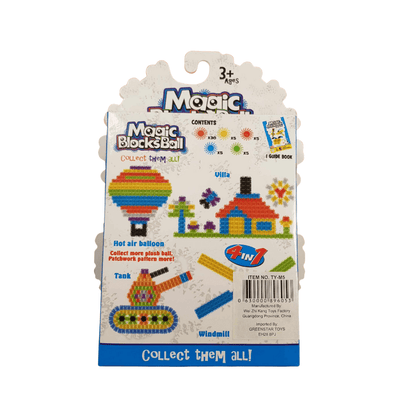 Magic Blocks Ball 50 Pieces Fast Food Series