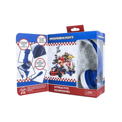 Mario Kart Interactive Headphones With Detachable Microphone