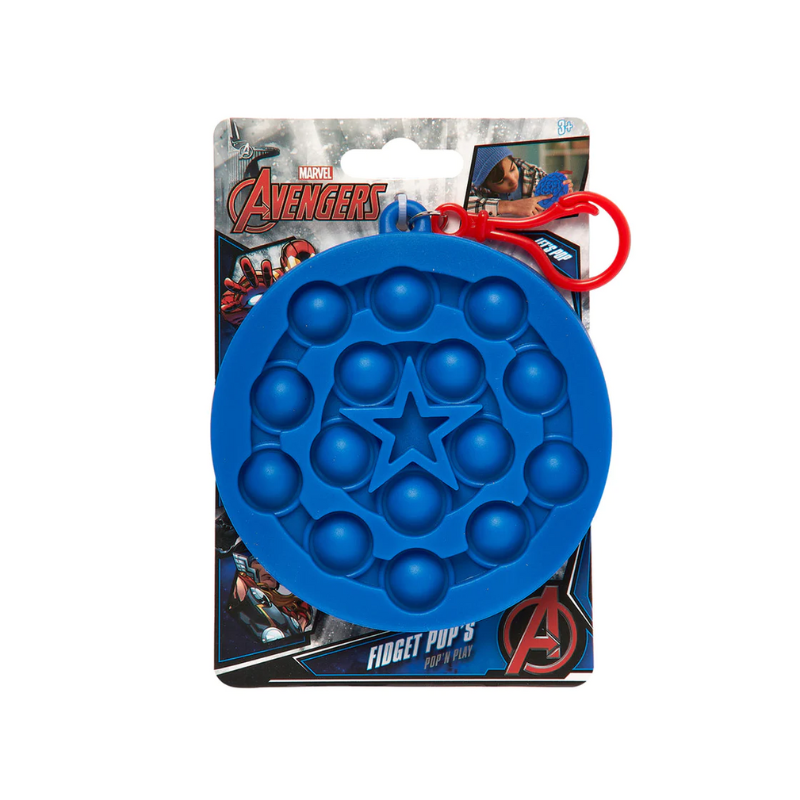 Captain America Poppit Keyring 