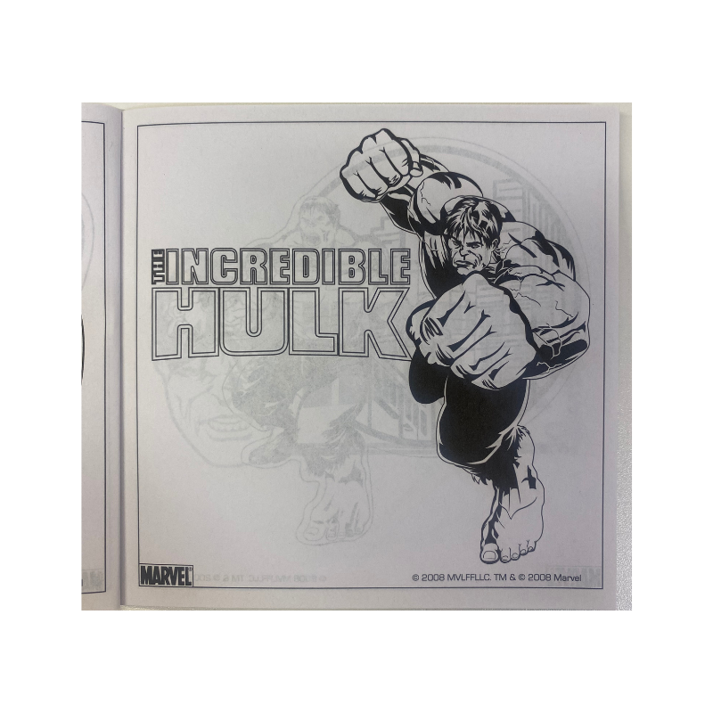 Marvel Incredible Hulk Mini Colouring Colouring Book