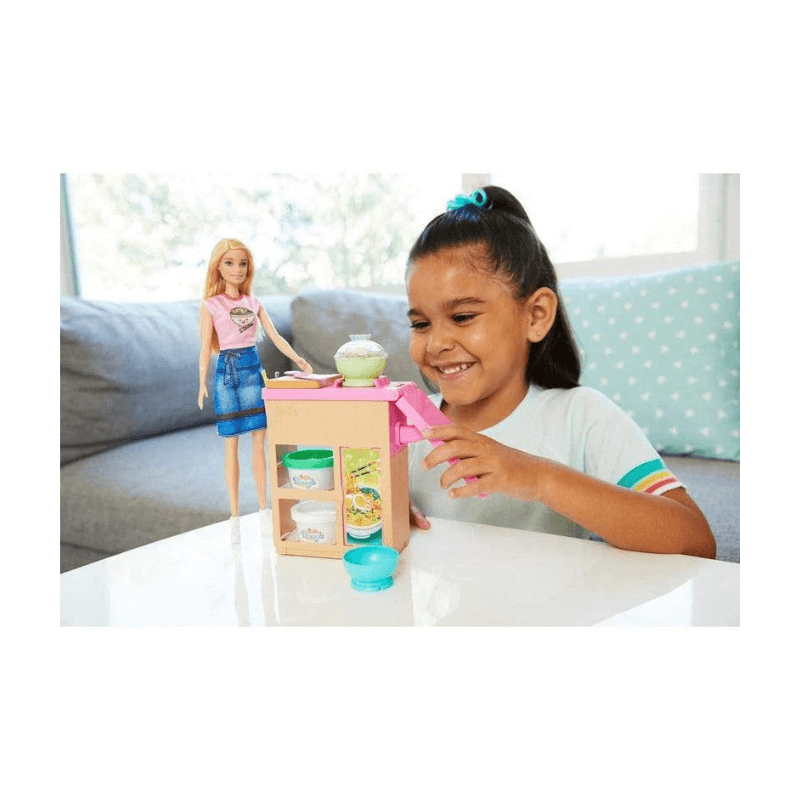 Mattel Barbie Noodle Maker Doll and Playset