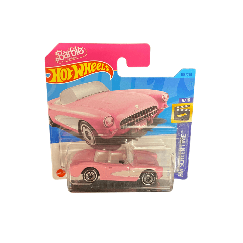 Mattel Barbie The Movie Hot Wheels 1956 Pink Corvette