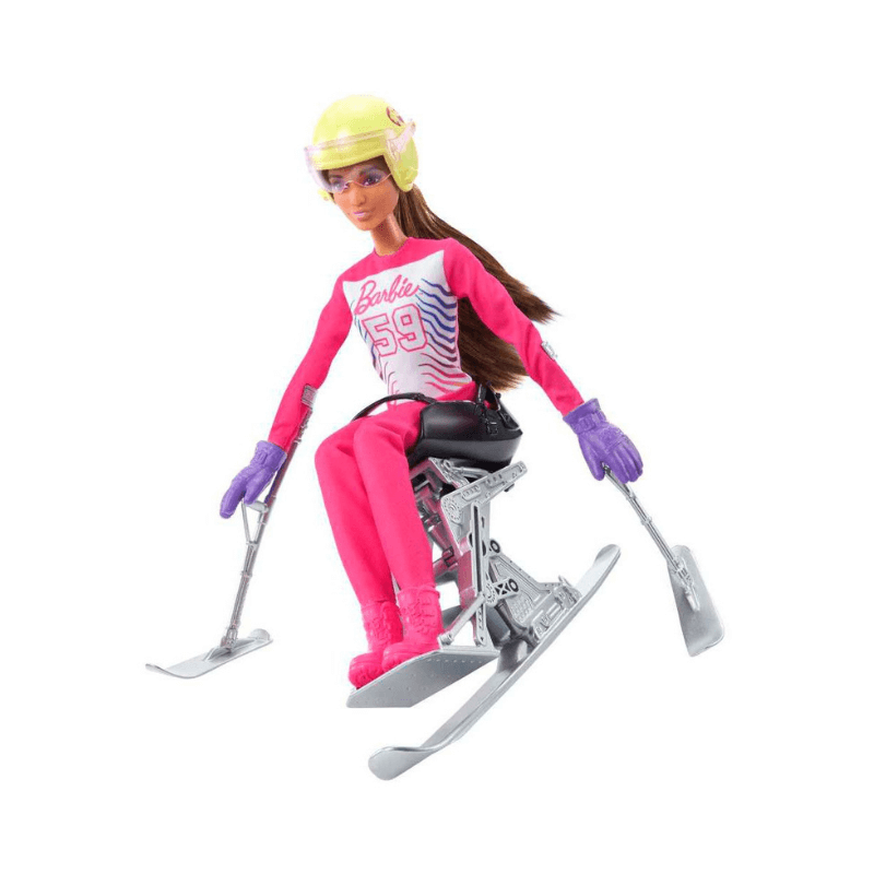 Mattel Barbie You Can Be Anything Winter Sports Para Alpine Skier