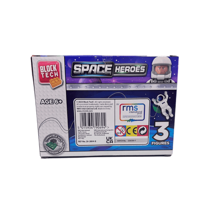 Mini Block Tech Space Heroes Figures