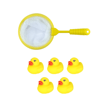 Mini Rubber Ducks With Net