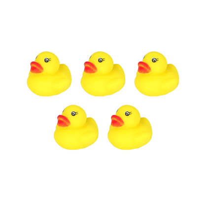 Mini Rubber Ducks With Net