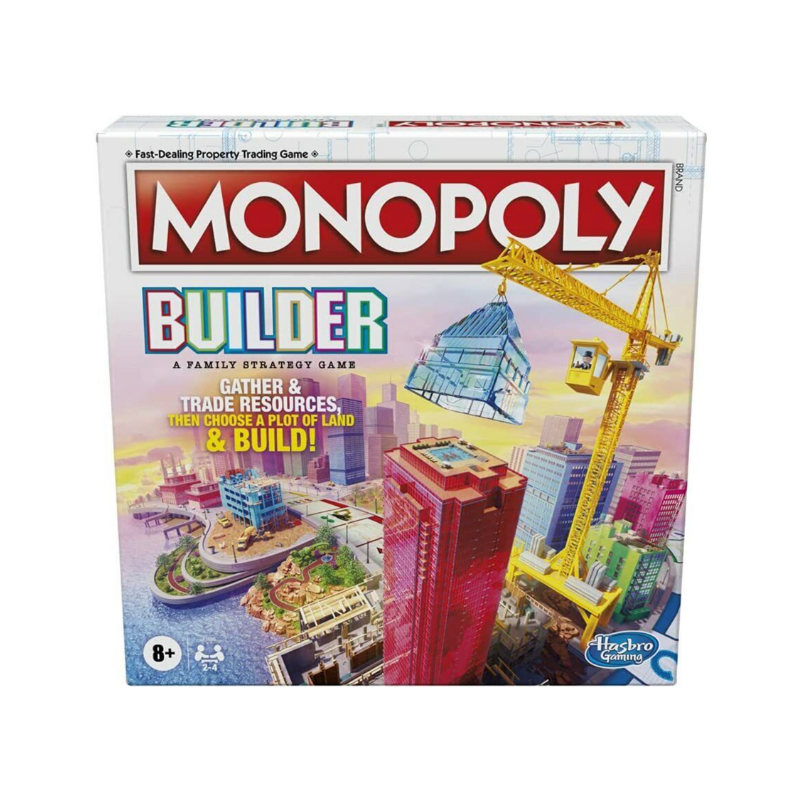 Monopoly Builder Family Strategy Board Game