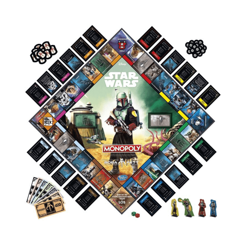 Monopoly Star Wars Boba Fett Edition Board Game