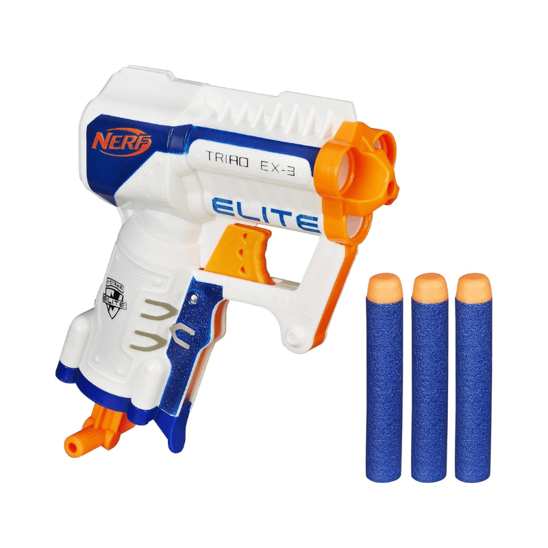 NERF Elite Triad EX-3 Blaster