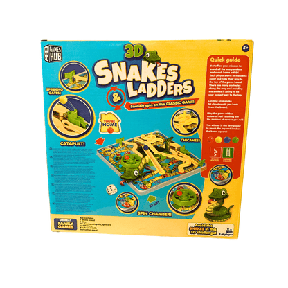 Outdoor 3D Snakes And Ladders Board Game