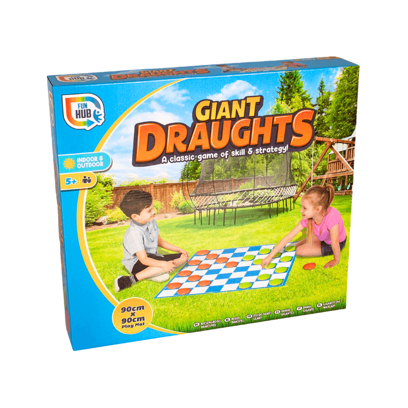 Outdoor Giant Draughts Board Game