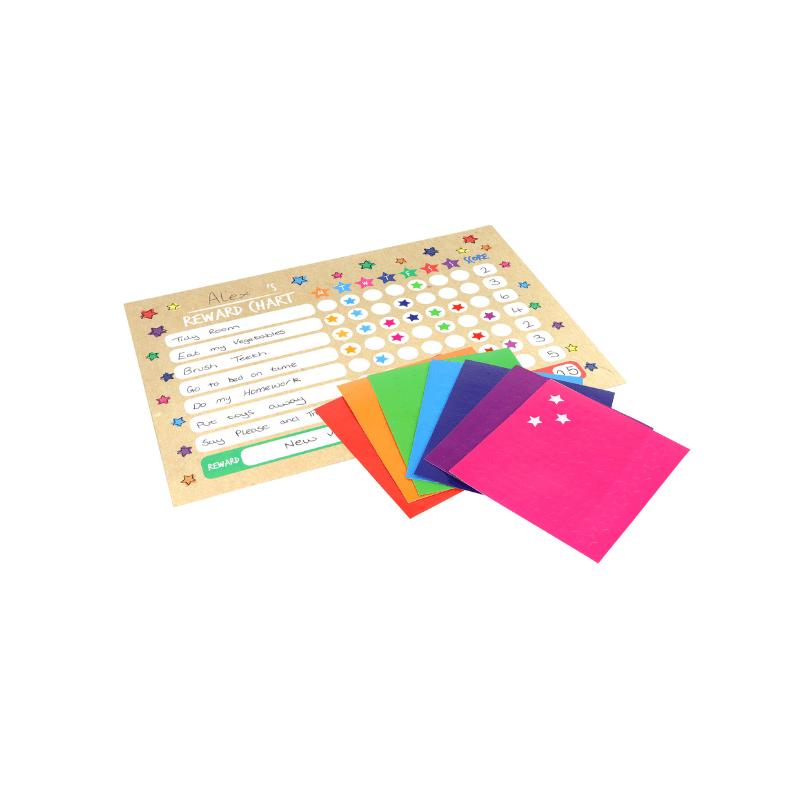 Pack Of 8 Weekly Kids Reward Charts