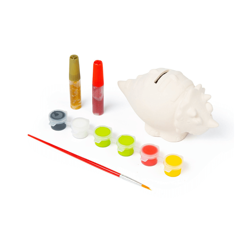 Paint Your Own Dinosaur Money Box