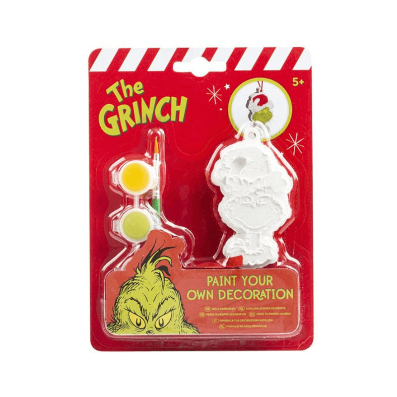 Paint Your Own Grinch Decoration