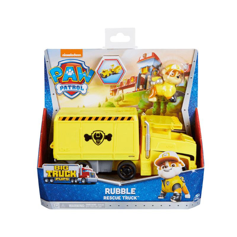 Paw Patrol Big Truck Pups - Rubble Rescue Truck