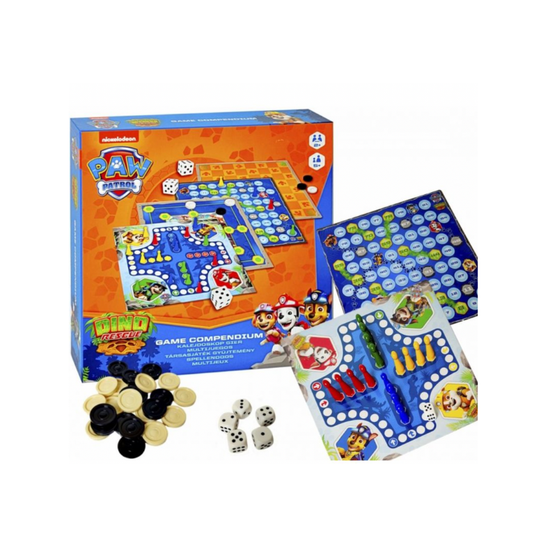 Paw Patrol Dino Rescue Board Game Compendium