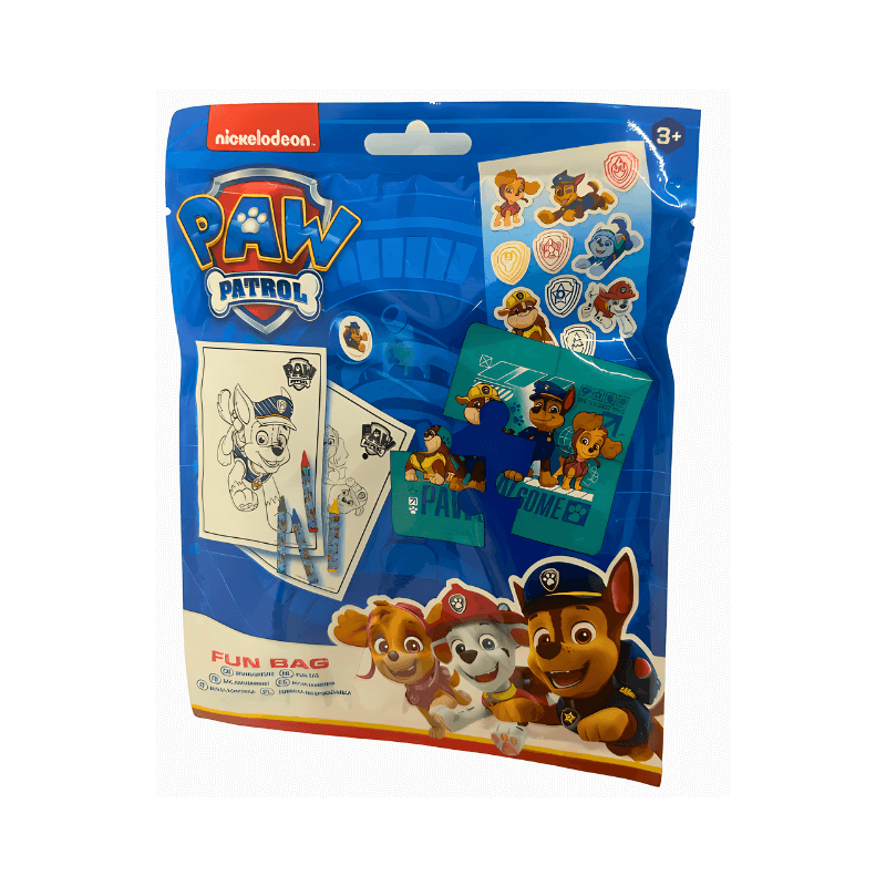 Paw Patrol Fun Bag With Jigsaw