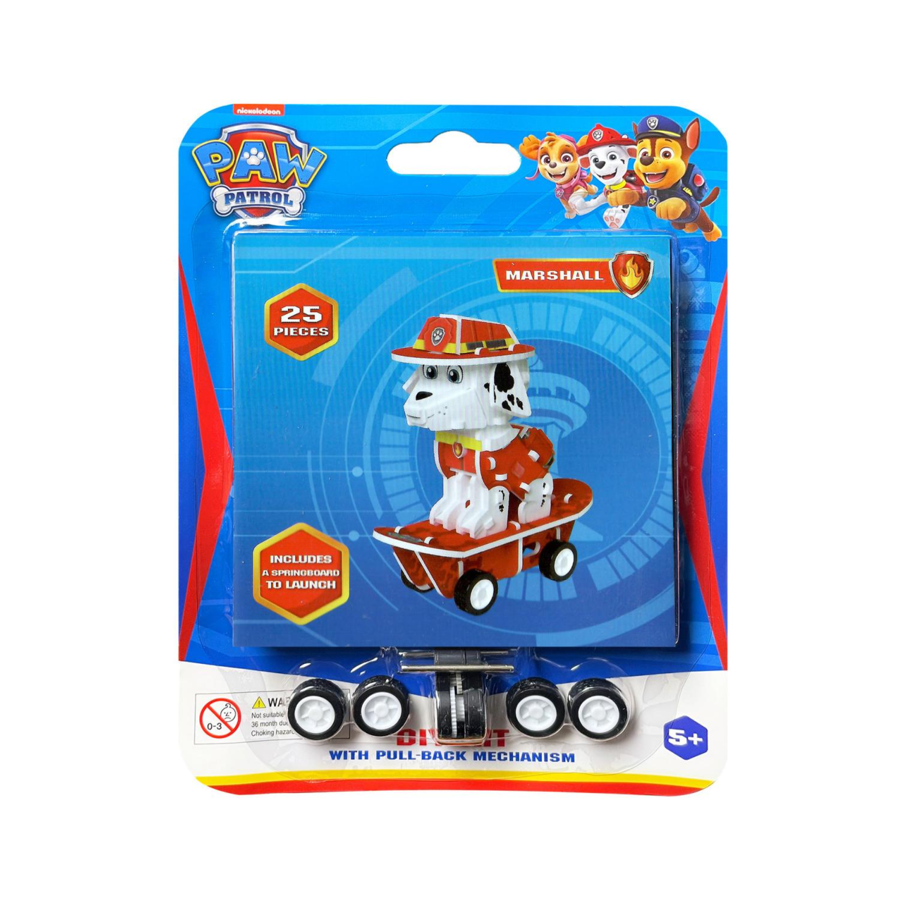 Paw Patrol DIY Skateboard Kit - Marshall