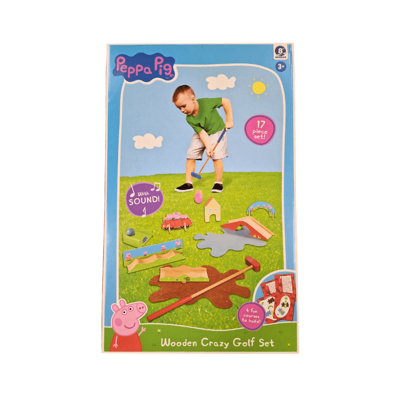 Peppa Pig Wooden Crazy Golf