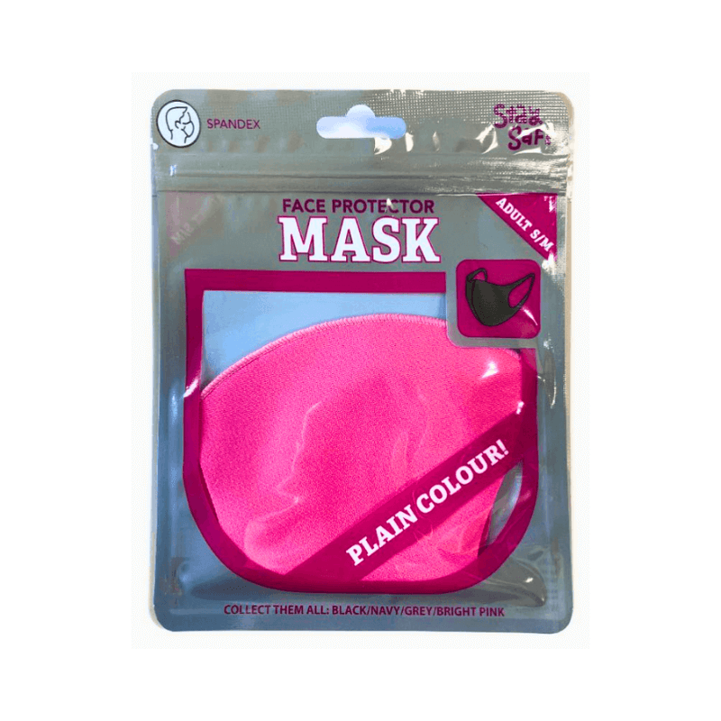 Pink Adult Face Mask