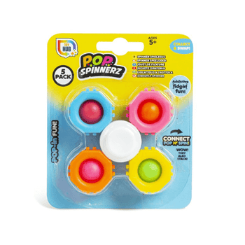 Fidget POP Spinnerz 5 Pack